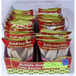 BOX OF BUBBLE GUM FRYS