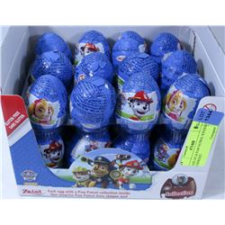 CASE OF 24 PAW PATROL KINDER SURPRISES