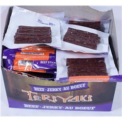 BOX OF BIG CHIEF TERIYAKI BEEF JERKY