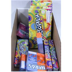 CANDY BOX LOT: GOBSTOPPERS & NERDS