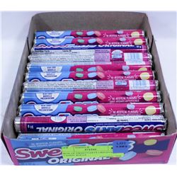 BOX OF SWEETTARTS ORIGINAL CANDY ROLLS
