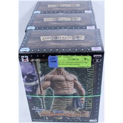 LOT OF 3 EDWARD NEWGATE THE GRANDLINE MEN FIGURE