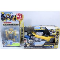 LOT OF 2 TRANSFORMERS BUMBLEE BEE TOYS NEW IN BOX