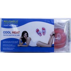 PAIR OF NEW COOL HEAT FOOT HOT / COLD PADS - JUST