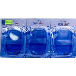 3 NEW  COOL HEAT HAND WARMER / ICE PACK