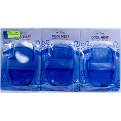 3 NEW  COOL HEAT HAND WARMER / ICE PACK