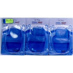 3 NEW  COOL HEAT HAND WARMER / ICE PACK