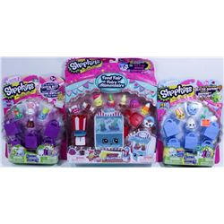 LOT OF 3 SHOPKINS NEW IN BOX TOYS