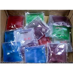 LOT OF 15 PLUS MINI INDIVIDUAL  HOT/ COLD PADS