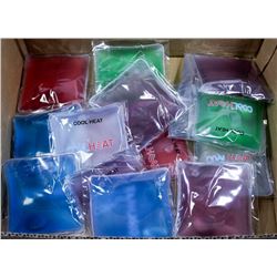 LOT OF 15 PLUS MINI INDIVIDUAL  HOT/ COLD PADS