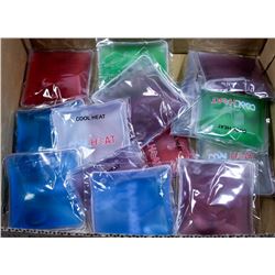 LOT OF 15 PLUS MINI INDIVIDUAL  HOT/ COLD PADS