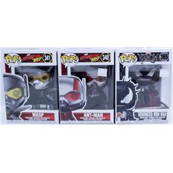 LOT OF 3 FUNKO POPS