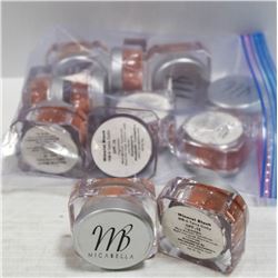 BAG OF ASSORTED MICABELLA MINERAL BLUSHES