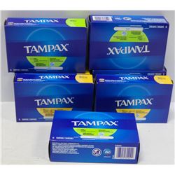 BAG OF ASSORTED SIZE TAMPAX TAMPONS