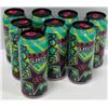 Image 1 : BOX OF 8 CANS OF ROCKSTAR GREEN APPLE ENERGY