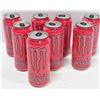 Image 1 : BOX OF 8 CANS MONSTER PUNCH ENERGY DRINK