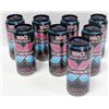 Image 1 : BOX OF 8 CANS OF ROCKSTAR BLUE RAZ ENERGY