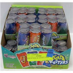 BOX OF SODA BLASTERS CANDY
