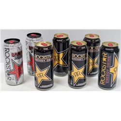 BOX OF 8 ASSORTED FLAVORED ENERGY DRINKS