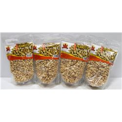 LOT OF 4 BAGS KFI PEANUTS - BLACK PEPPER FLAVOR