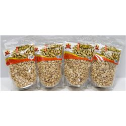LOT OF 4 BAGS KFI PEANUTS - BLACK PEPPER FLAVOR