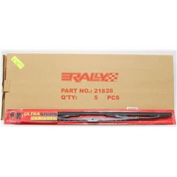 PACK OF 5 NEW 28" ULTRA VISION WIPER BLADES