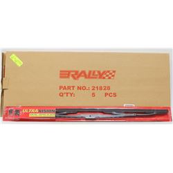 PACK OF 5 NEW 28" ULTRA VISION WIPER BLADES