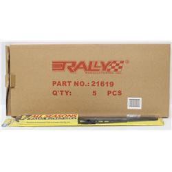 PACK OF 5 NEW ULTRA VISION 19" WIPER BLADES