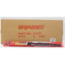 PACK OF 5 NEW 21" ALL SEASON WIPER BLADES