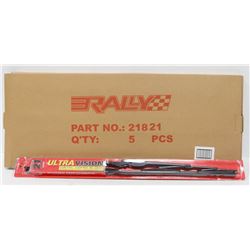 PACK OF 5 NEW 21" ALL SEASON WIPER BLADES