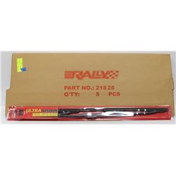 BOX OF 5 28" ALL WEATHER WIPER BLADES