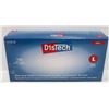 BOX OF 100 SIZE LARGE DISTECH CLEAR VINYL MEDICAL