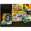 Image 2 : TOYS INC. PLAYMOBIL POLICE STATION SET, KIDOOZIE FIRE STATION, ABC-123 ABACUS AND ASSORTED BABY