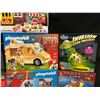 Image 3 : PLAY SETS INC. LAWN MOWER, PLAYMOBIL CITY LIFE SET, RUBBER BAND SHOOTERS, MAGNET GAME AND MORE