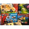 Image 4 : PLAY SETS INC. LAWN MOWER, PLAYMOBIL CITY LIFE SET, RUBBER BAND SHOOTERS, MAGNET GAME AND MORE