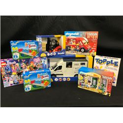 PLAY SETS INC. PLAYMOBIL, LEGO FRIENDS SETS, BRUDER FIRE TRUCK TOY AND MORE