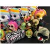 Image 2 : ASSORTMENT OF PLUSH TOYS INC. SOUND AND LIGHT SIT-ON UNICORN, BEANIE BOOS AND MORE