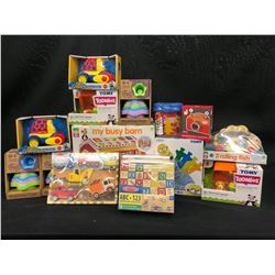PLAY SETS INC. DESPICABLE ME, WOOD TOYS, SHAPE/PUZZLE GAMES AND MORE