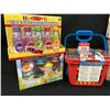 Image 4 : TODDLER TOYS INC. KIDOOZIE SETS, SHOPPING BASKET SET, PUPPY TEA PARTY AND MORE