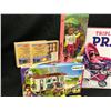 Image 7 : TOYS INC. DOLL STROLLER, JUMP ROPES, QUILT MAKING KITS AND MORE