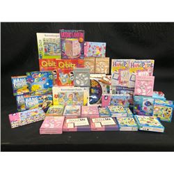 PLAY SETS INC. PUZZLES, CARD AND BOARD GAMES, BEAD KITS AND MORE