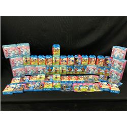 LARGE QUANTITY OF SMALLER PLAYMOBIL SETS AND FIGURES