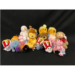 LOT OF ASSORTED STUFFED TOYS AND ANIMALS