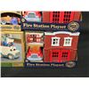 Image 2 : ASSORTED GREEN TOYS INC. FIRE STATION PLAY SETS, AMBULANCE, CONVERTIBLE AND MORE