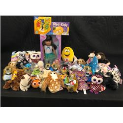 ASSORTED TOYS INC. STUFFED ANIMALS, ADORA FRIENDS DOLL, YOGA SPINNER GAME AND MORE