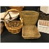 Image 2 : ASSORTED WOVEN BASKETS