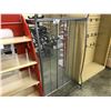 Image 2 : 5 MISC. RETAIL DISPLAY RACKS INC. 2 WHITE CARD HOLDERS, 1 ORANGE AND MAPLE 5' DISPLAY UNIT, GREY