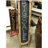 Image 2 : RETAIL DISPLAY UNITS INC. HAT RACK, SMALL CLOTHING RACK, SANDWICH BOARD, 2 SIDEWALK SIGNS, AND
