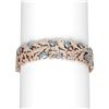 Image 1 : 21.15 ctw Aquamarine & Diamond Bracelet 18K Rose Gold