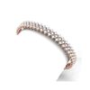 Image 1 : 10 ctw Certified SI/I Diamond Bracelet 18K Rose Gold